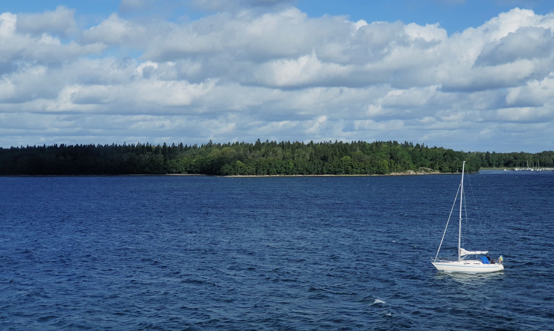 sailing boat in Sweden's archipelago